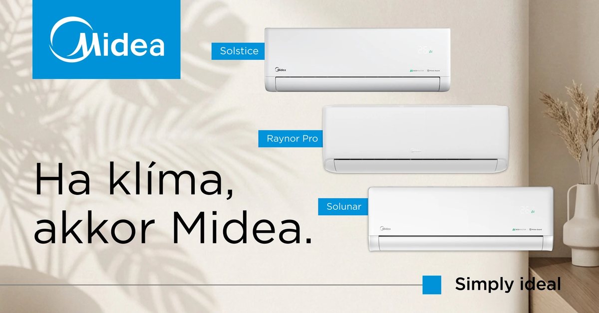 Ha klíma, akkor Midea: Solstice, Raynor Pro és Solunar